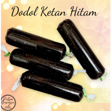 

4 pcs Dodol Ketan Hitam Asli Betawi / 200 gr