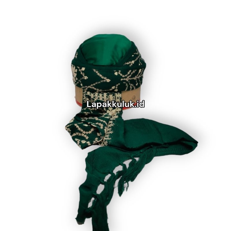 Peci Kopyah Sorban Kasmiri Hijau