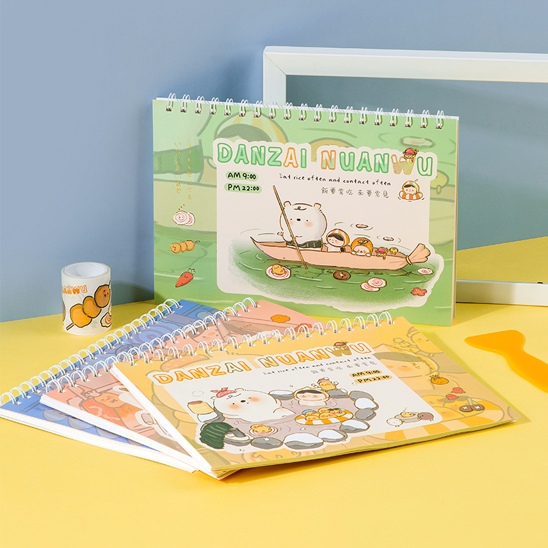 

GUANGBO Drawing Book Buku Gambar Ring A4 Karakter 40 Sheets
