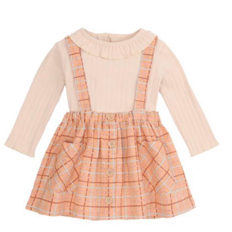 [PRELOVED] Original Gingersnaps Gingersnaps Mini Jardin Fleuri Set Skirt - Setelan Bayi Perempuan - 