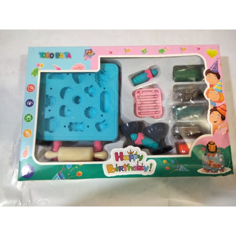 Mainan Lilin Happy Birthday YOGO BATA