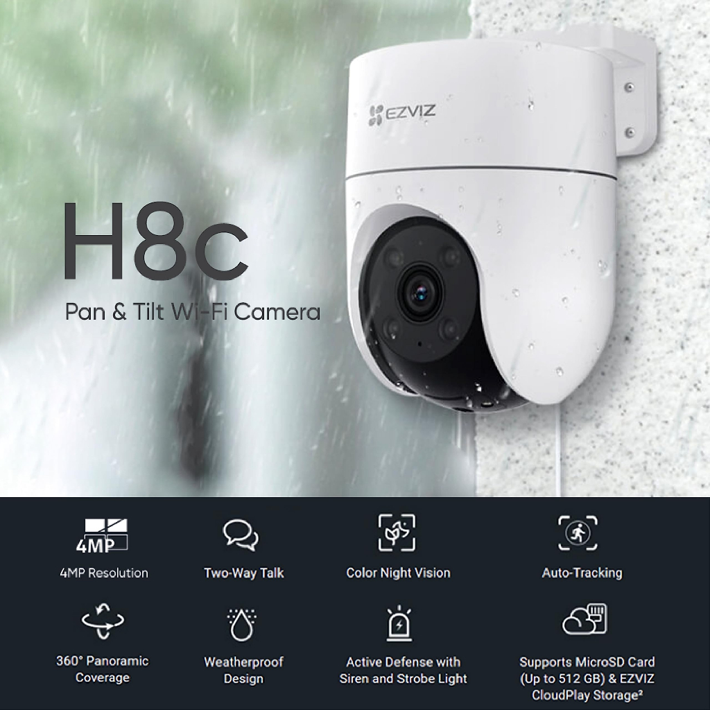 Kamera Cctv Ezviz H8C Outdoor