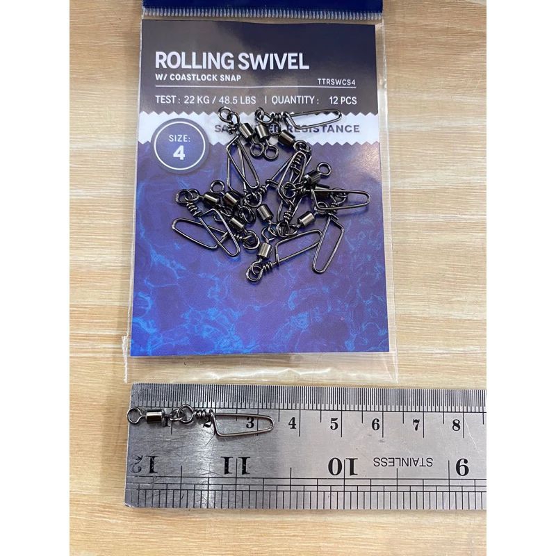 tridentech rolling swivel with snap