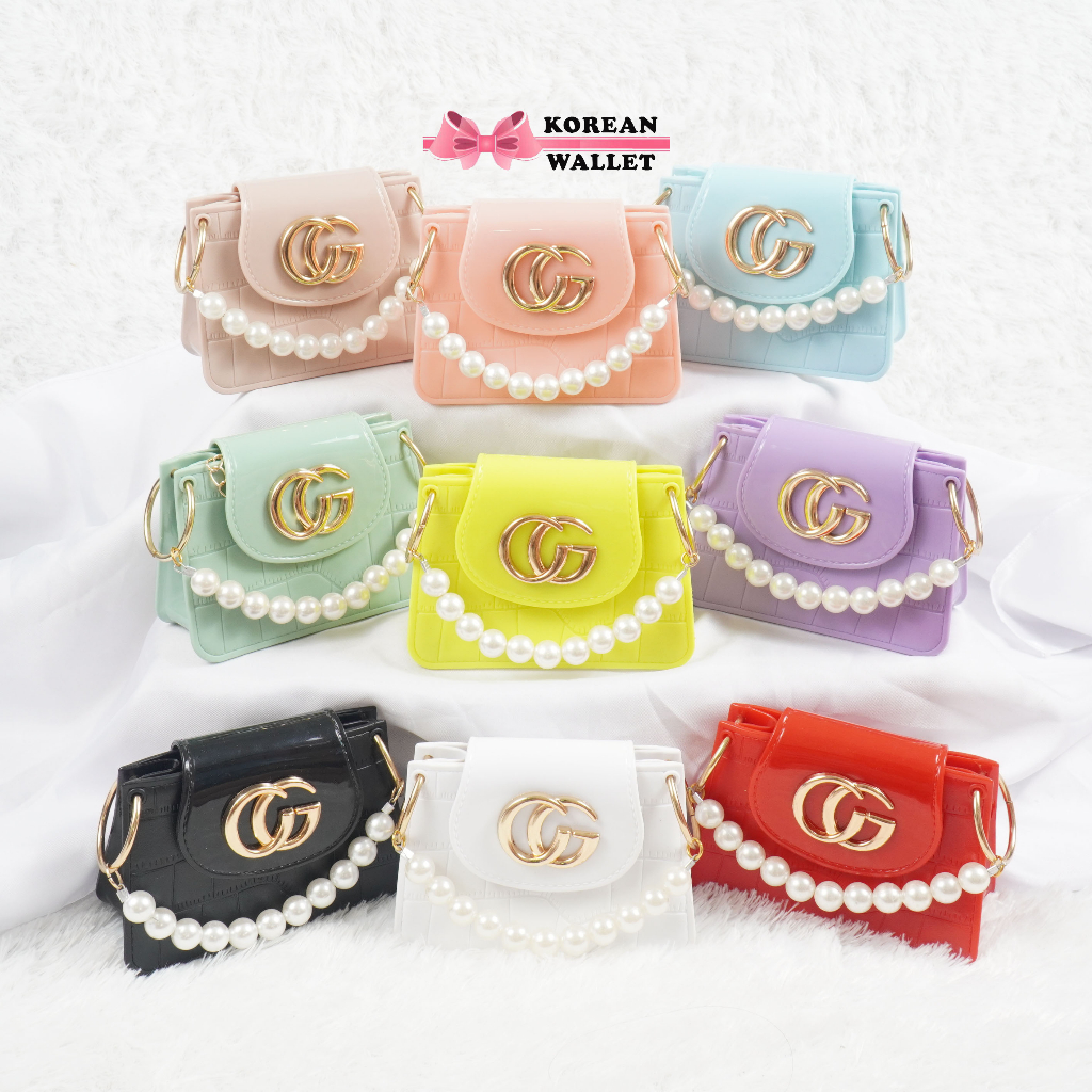 TAS JELLY WANITA RING G & C FASHION SLEMPANG I TAS SLEMPANG