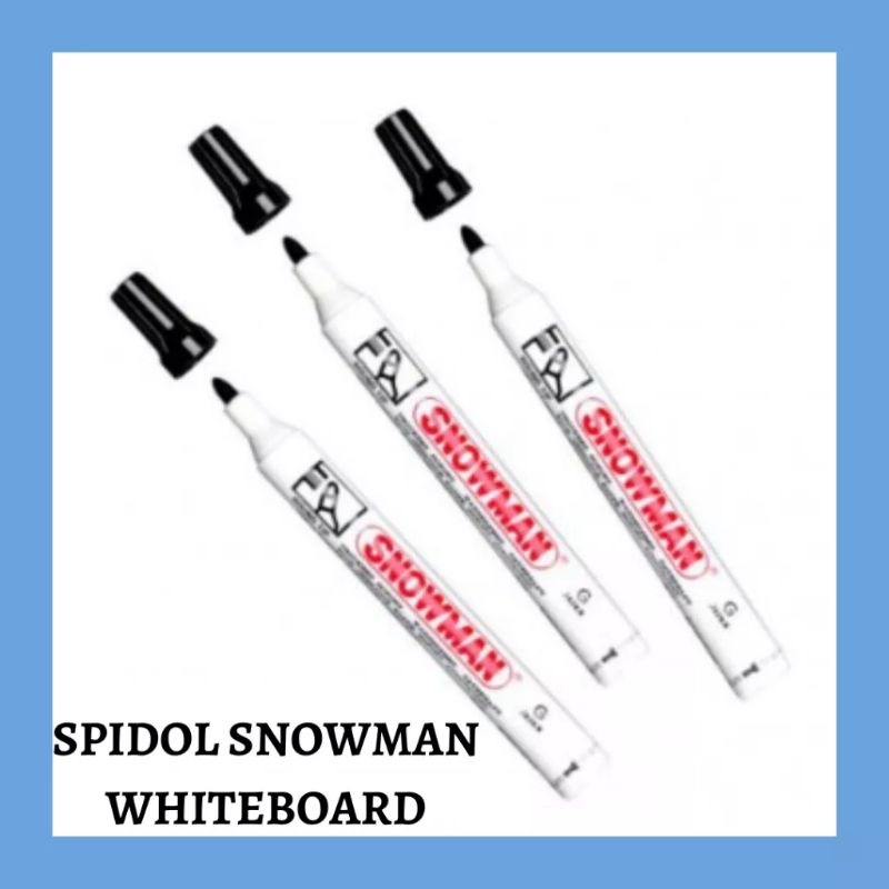 

[KC] SNOWMAN WHITEBOARD SPIDOL BG12 HITAM
