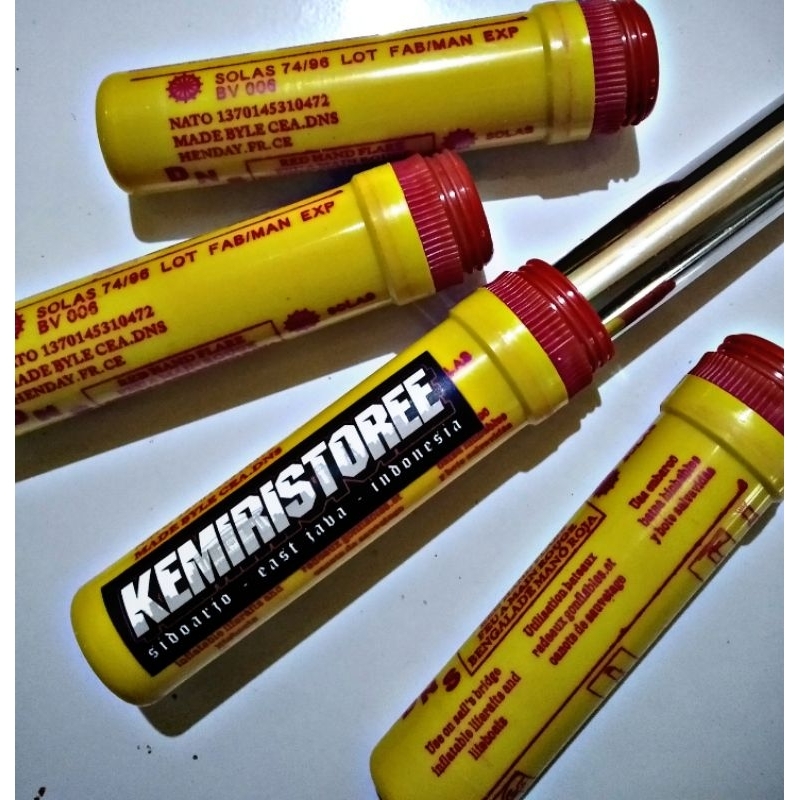 REF HAND FLARE IMPORT EROPA MERK DNS (MERAH)