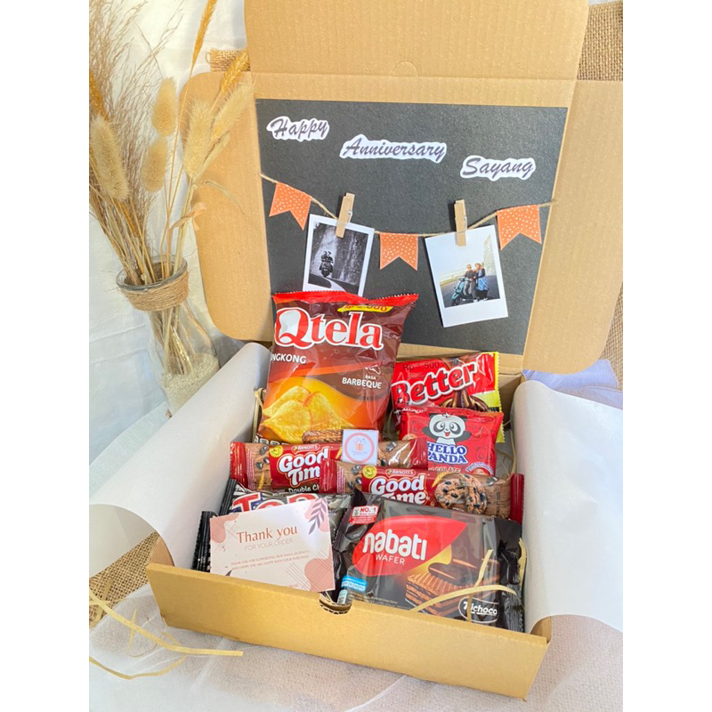 

[CUSTOM] SNACK BOX SPECIAL | GIFT BOX | KADO ULANG TAHUN UNIK
