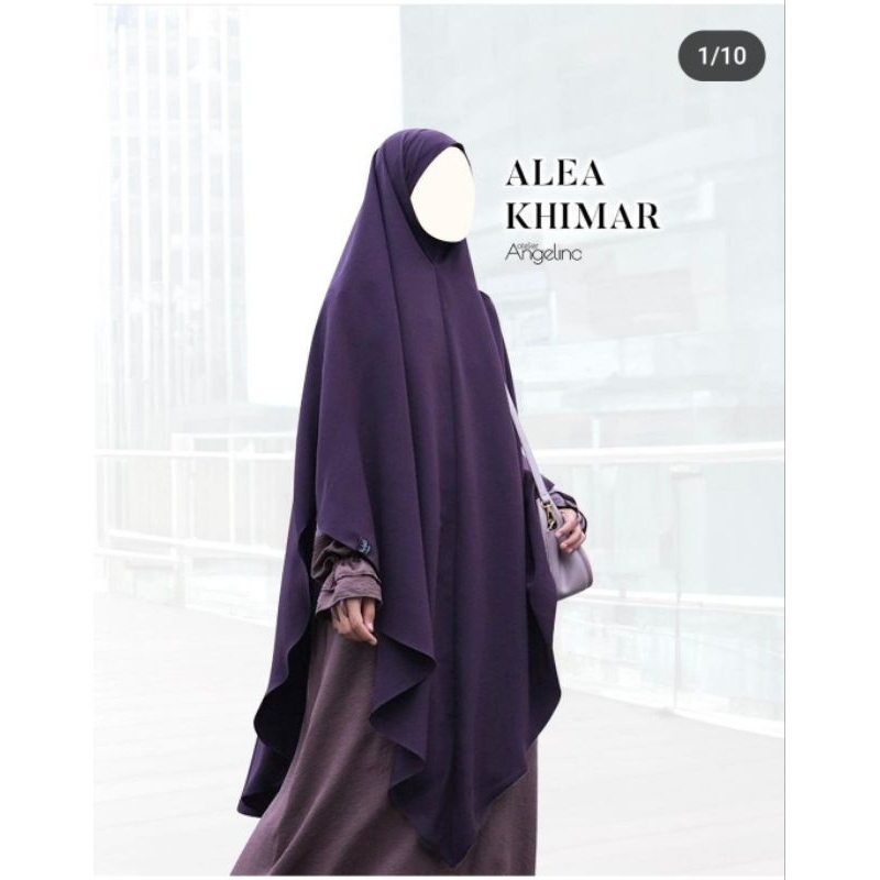 Preloved Hasa dress dan Alea khimar Atelier Angelina