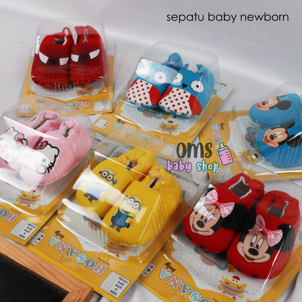 PACKING MIKA Sepatu Bayi Newborn FAVORIT / Sepatu Bayi Anak / Sepatu Fashion Anak