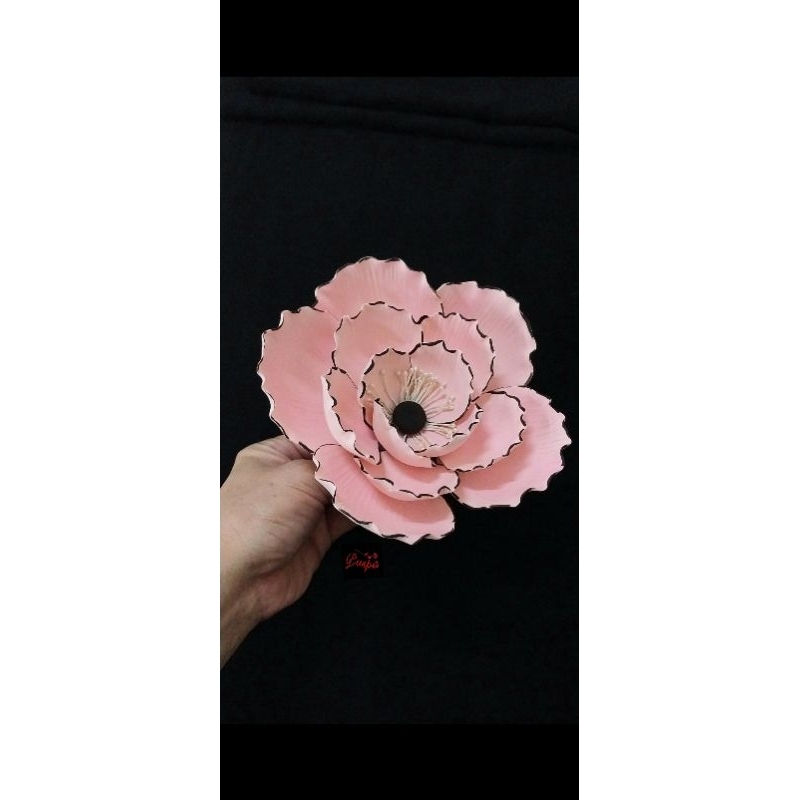 

(552/PPELH)Gumpaste Flower Sugar Flower/Bunga Gumpaste Peoni