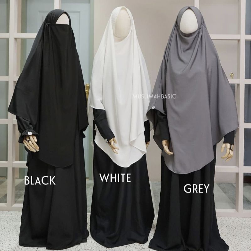 French Khimar FK instan Muslimah Basic