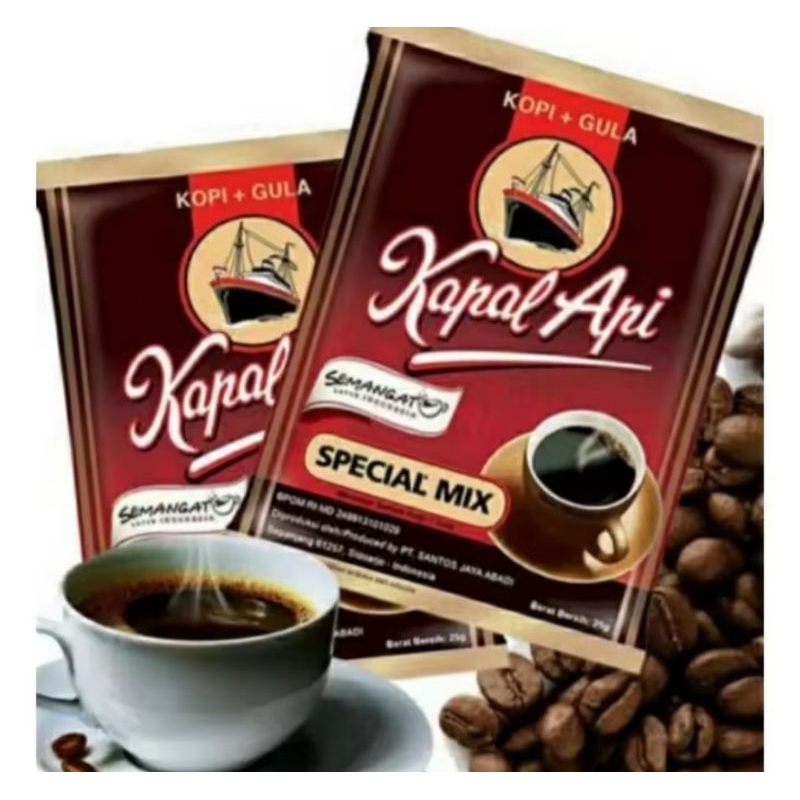 

Kopi kapal api mix 1dus 12renceng