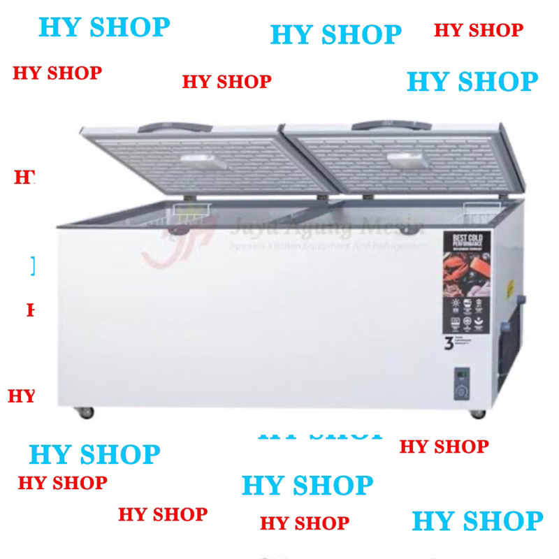 GEA AB750R CHEST FREEZER 2 PINTU AB 750R FROZEN FOOD DAGING ES BATU