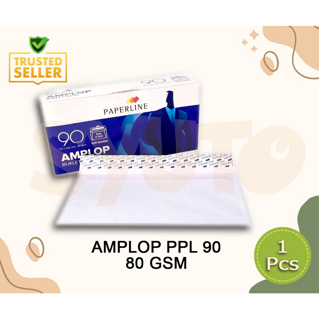 

Amplop Polos Panjang no 90 Paperline + perekat Dus Biru - ECER