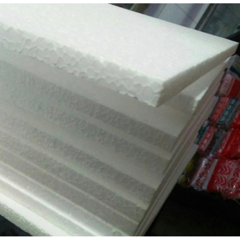 STYROFOAM LEMBAR 60 X 30 CM TEBAL -+ 1,5 CM