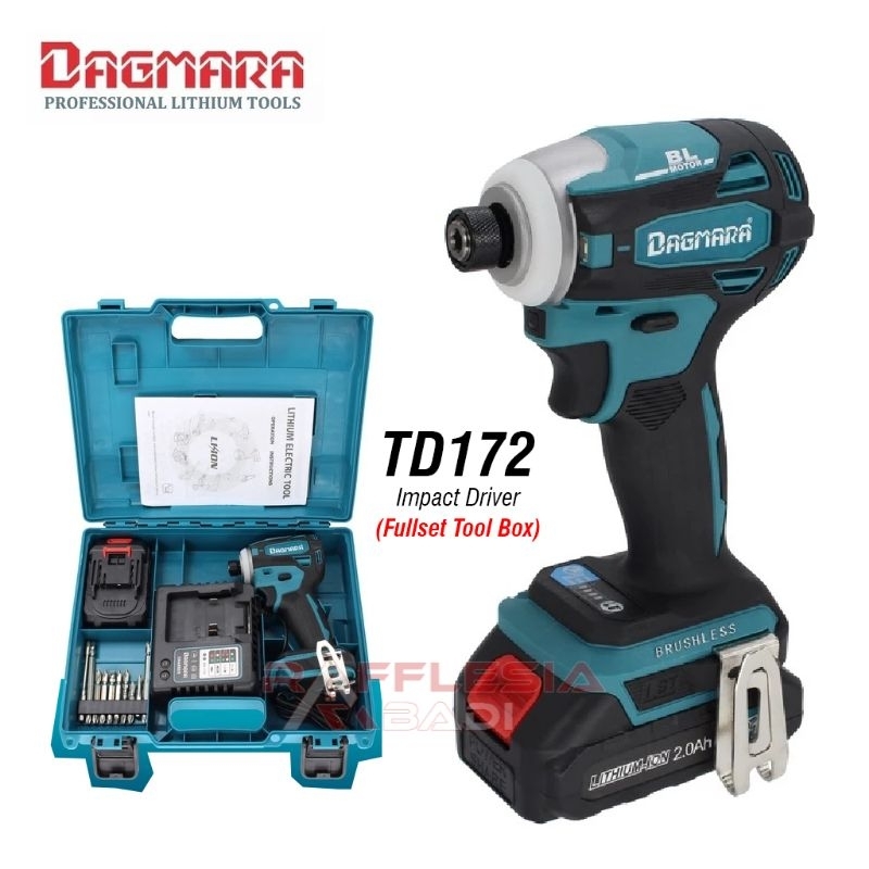 Dagmara Cordless Brushless Impact Driver 18v 20v 21v LXT kw Makita TD172 DTD172