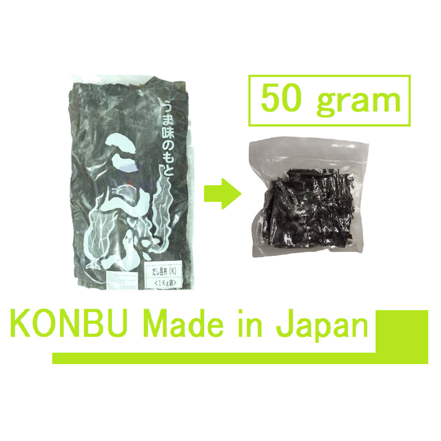 

Kombu / Konbu / Dashima / Kelp 50gr Asli Jepang │merk Kawahara no Moto