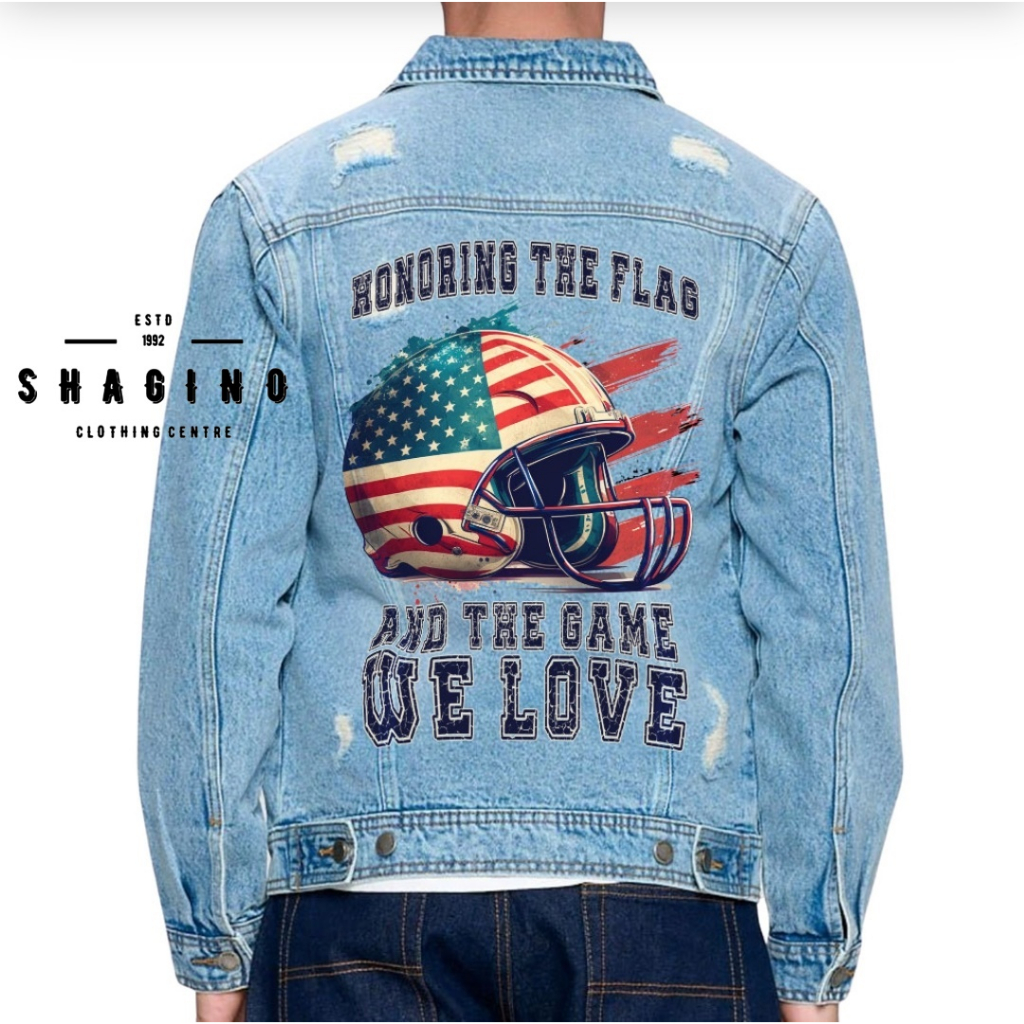 Shagino | TERBARU Jaket Jeans / Jaket Jeans Pria / Jaket Jeans Pria Sobek /Jaket Jeans Pria Oversize