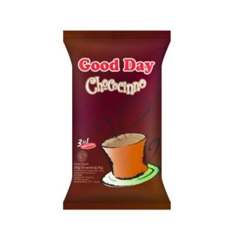 

GOOD DAY CHOCOCINO P 10"S 10X20 GR