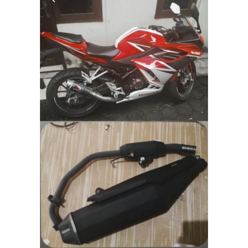 Knalpot standart Honda New CBR 150 R CBR150 R K45R Tahun 2021-2022 Original AHM Honda