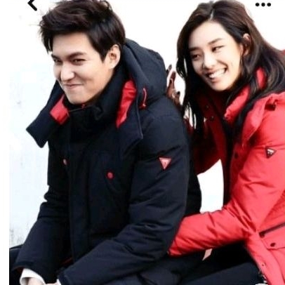 down jacket / jacket tebal guess Lee min ho