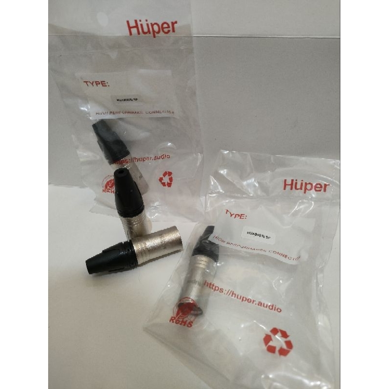 Jack XLR Male Huper Jek Canon