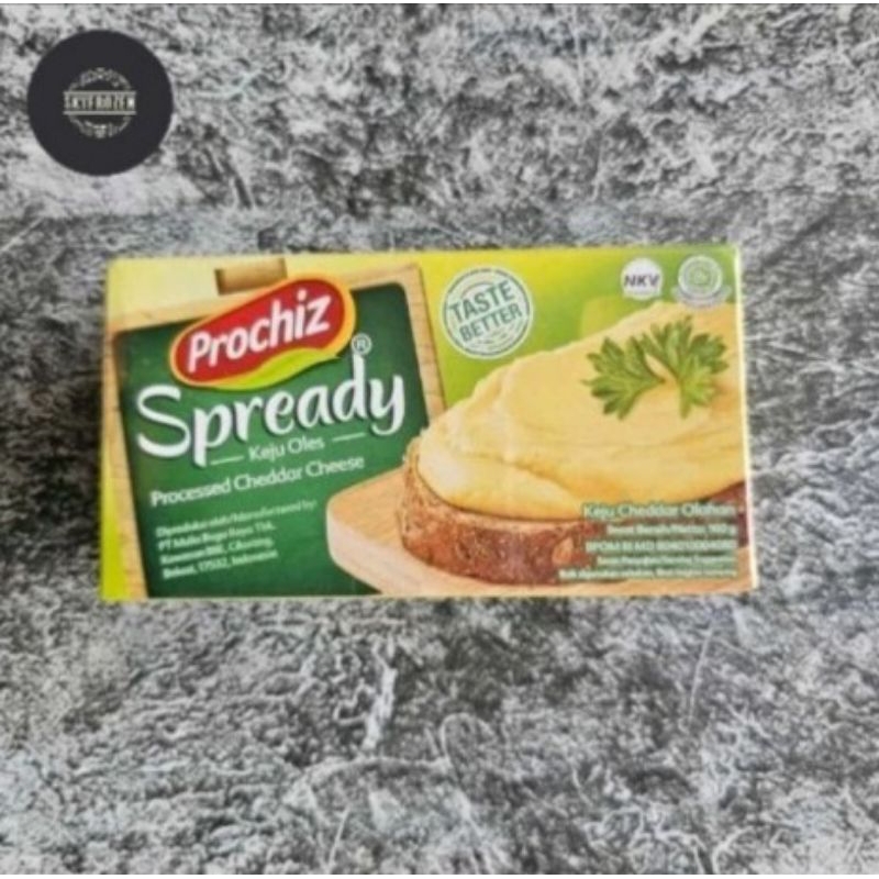 

Keju Prochiz Spready Cheddar Cheese 160gr