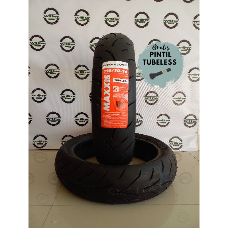 BAN MAXXIS VICTRA 110/70-14 (ORIGINAL 100%)