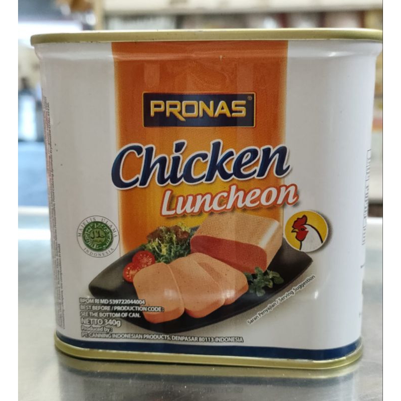 

Pronas chicken luncheon 340gr