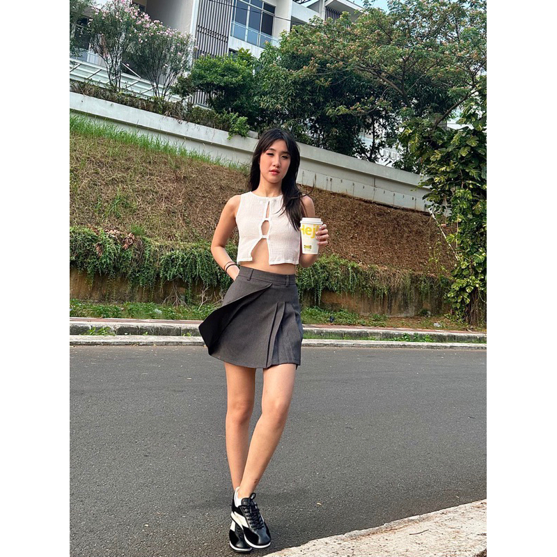 Soir Studio Tennis Skort (Skort Wanita Tennis Look)