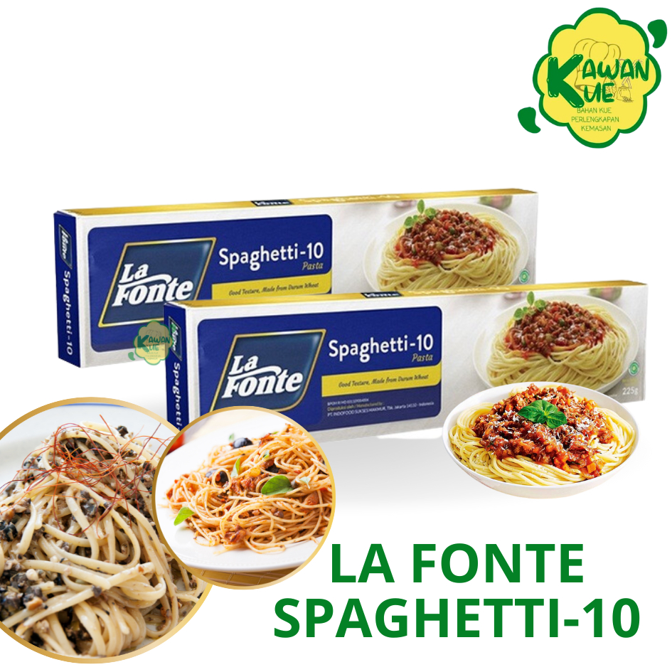 

LA FONTE PASTA SPAGHETTI 10 DAN 11 / PASTA SPAGETHI MERK LA FONTE / PASTA SPAGETHI