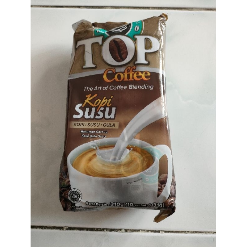 

Top Coffee kopi susu 1 renteng