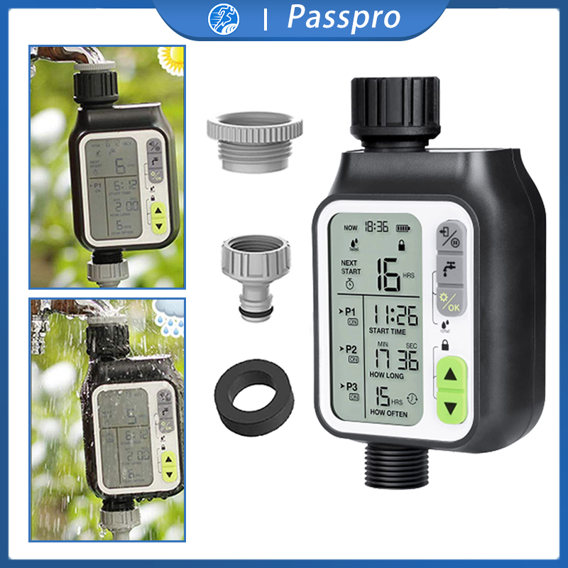 Water Timer Digital Irrigation Timer Automatic Garden Irrigation Program Sprinkler