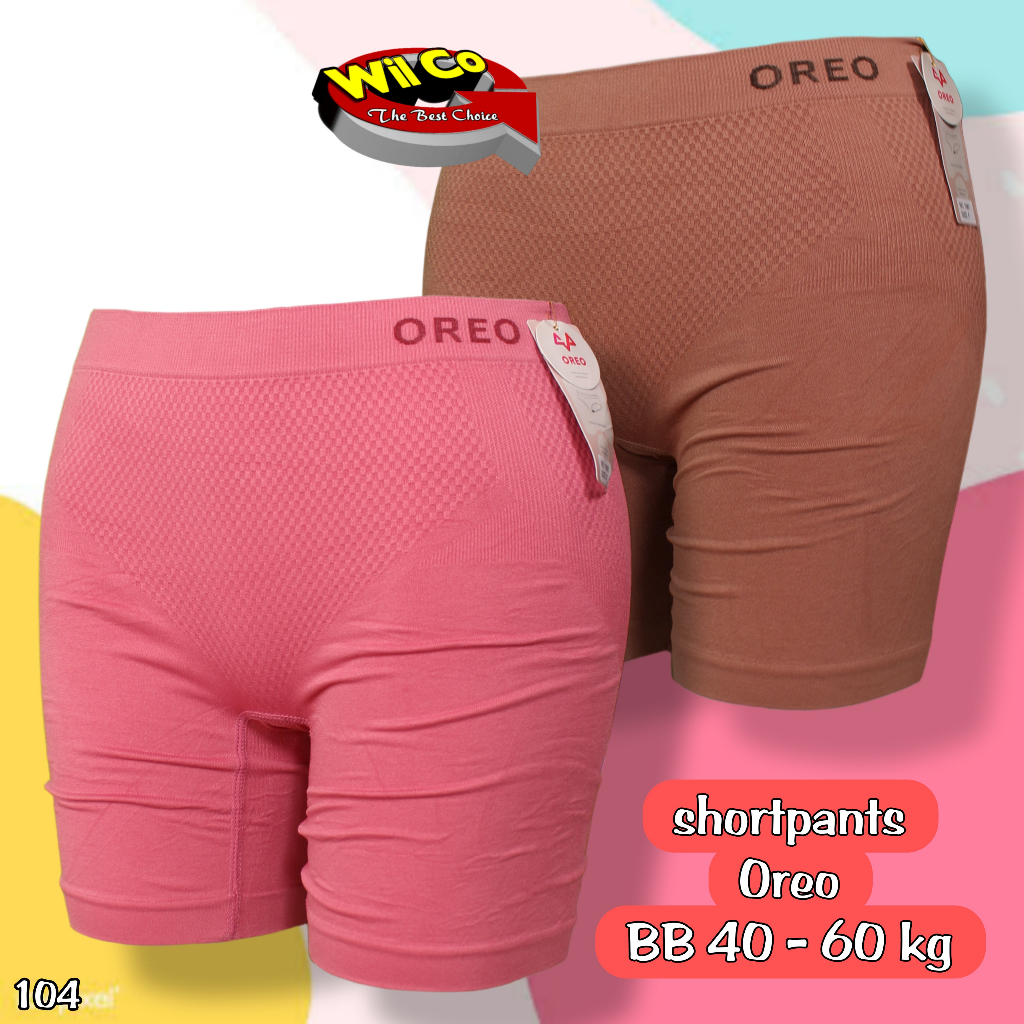 SM104 -  BOXER SHORT PANTS OREO IMPORT PREMIUM FREESIZE