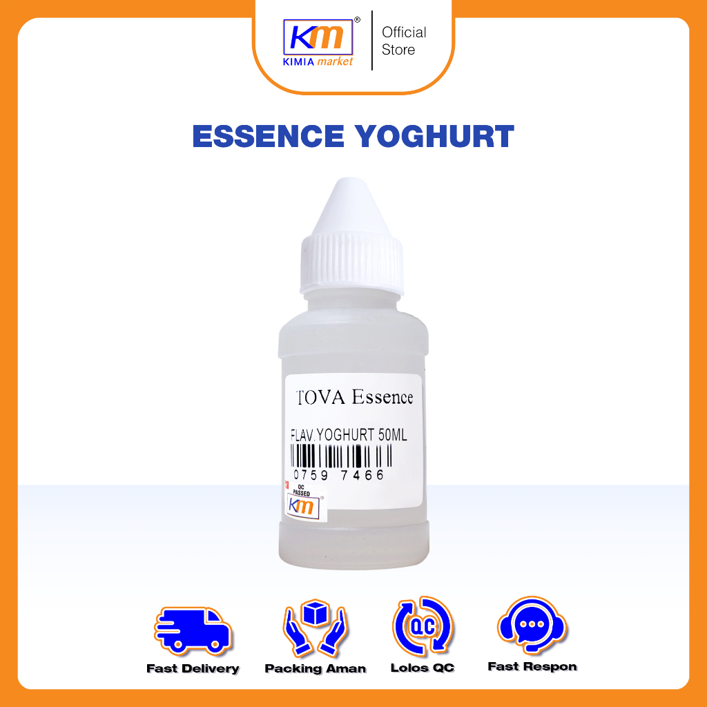 

Essence Yoghurt Ukuran 50ml / Perisa Makanan / Penambah Rasa Cair / Perisa Cair Yoghurt / Essen Yoghurt Makanan/Minuman