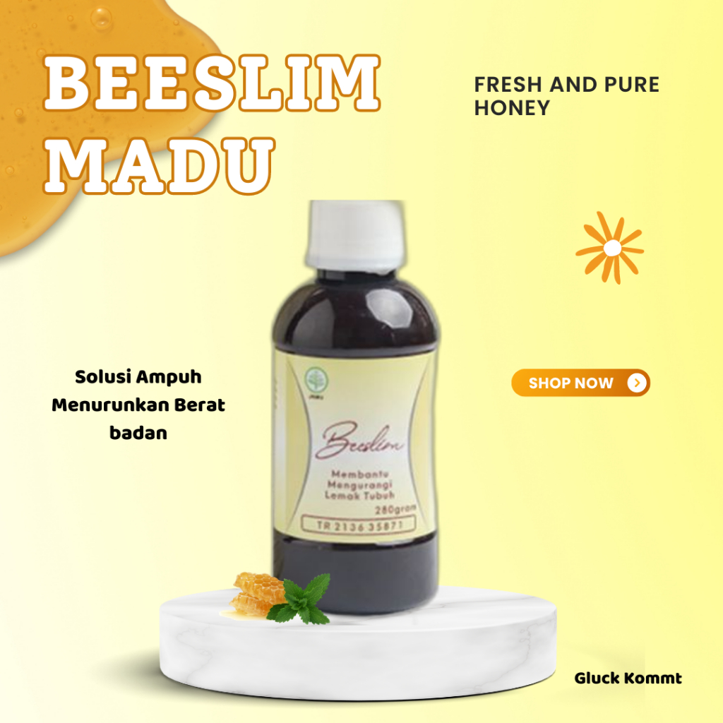 

BEESLIM madu herbal penurun berat badan
