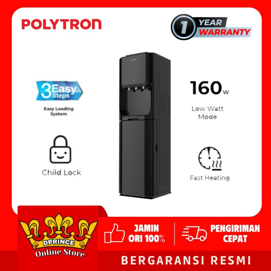 POLYTRON PWC500X / PWC600 Dispenser PWC 600 Galon Bawah PS-PWC500X