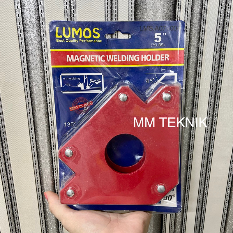 LUMOS SIKU MAGNET 5 INCH 75LBS / Magnetic Welding Holder 5inch / SIKU MAGNET 5 INCI LUMOS