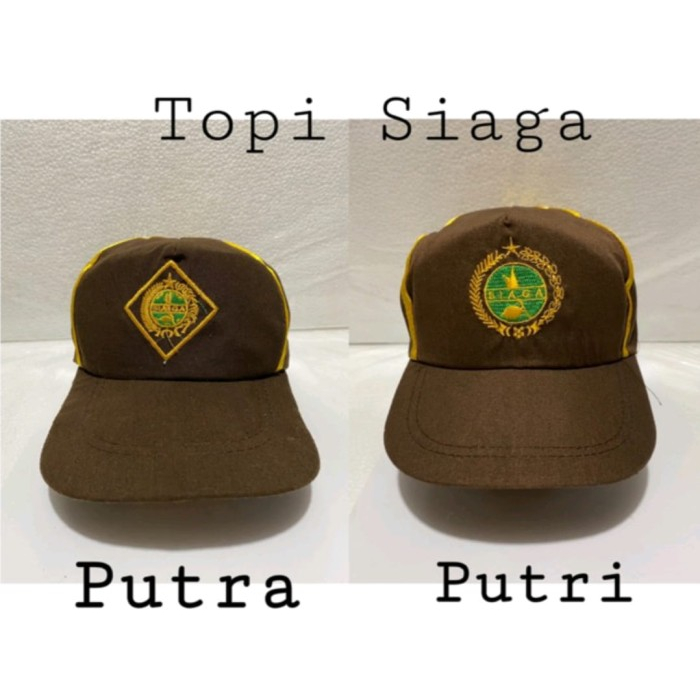 Topi Siaga Putra Putri / Topi Siaga Cewek / Topi Siaga Cowok