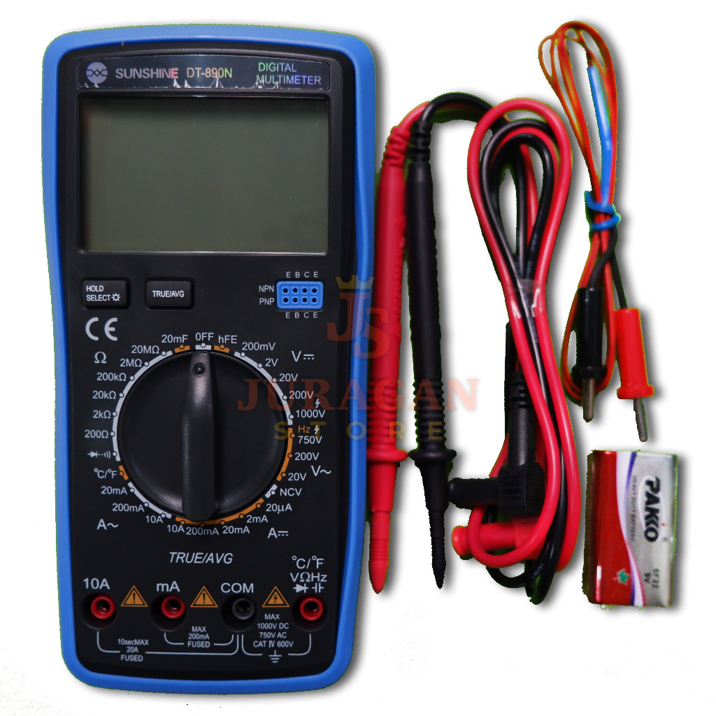 MULTITESTER DIGITAL SUNSHINE DT-890N