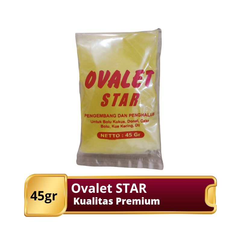 

Ovalet 45gr, 10pcs