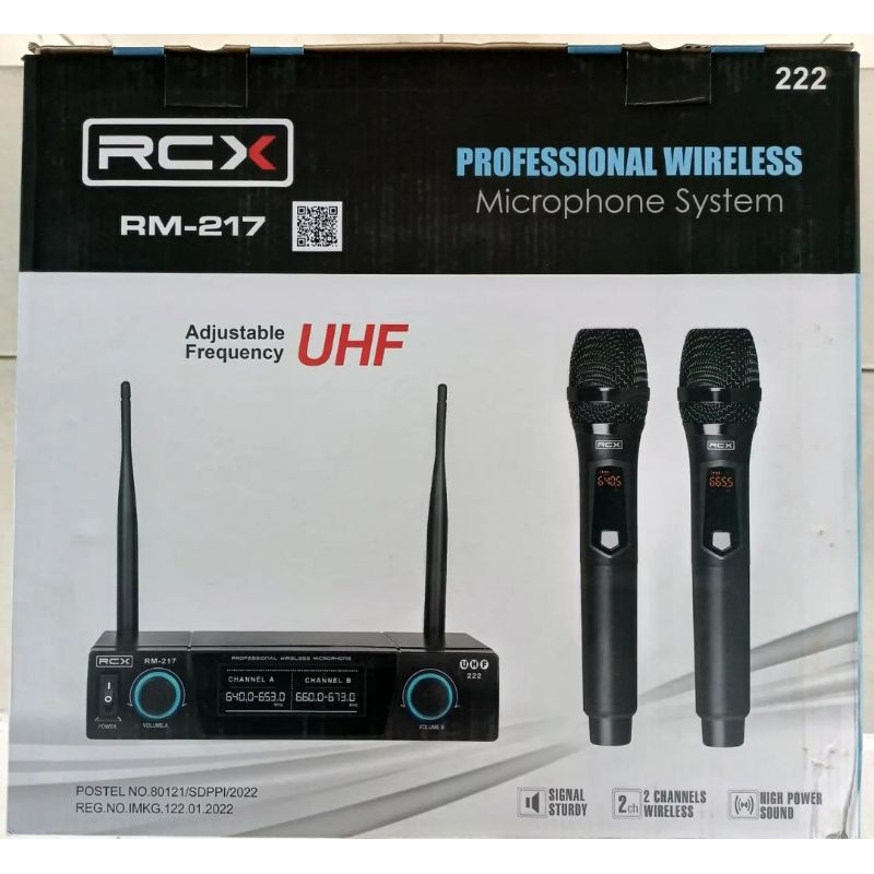 Mic Wireless RCX RM-217