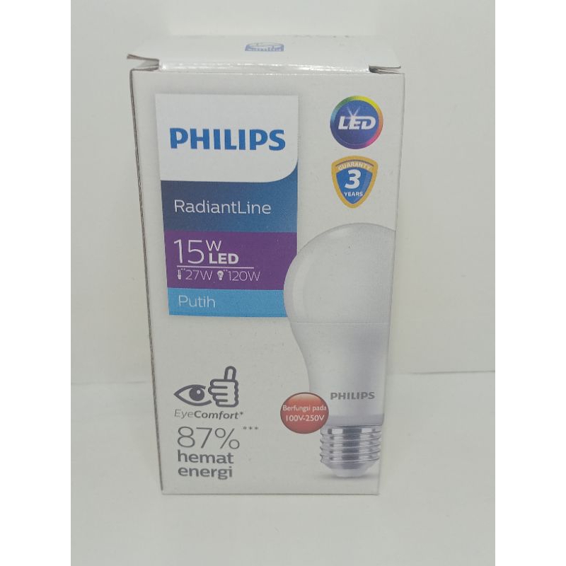 lampu led philips 15 watt