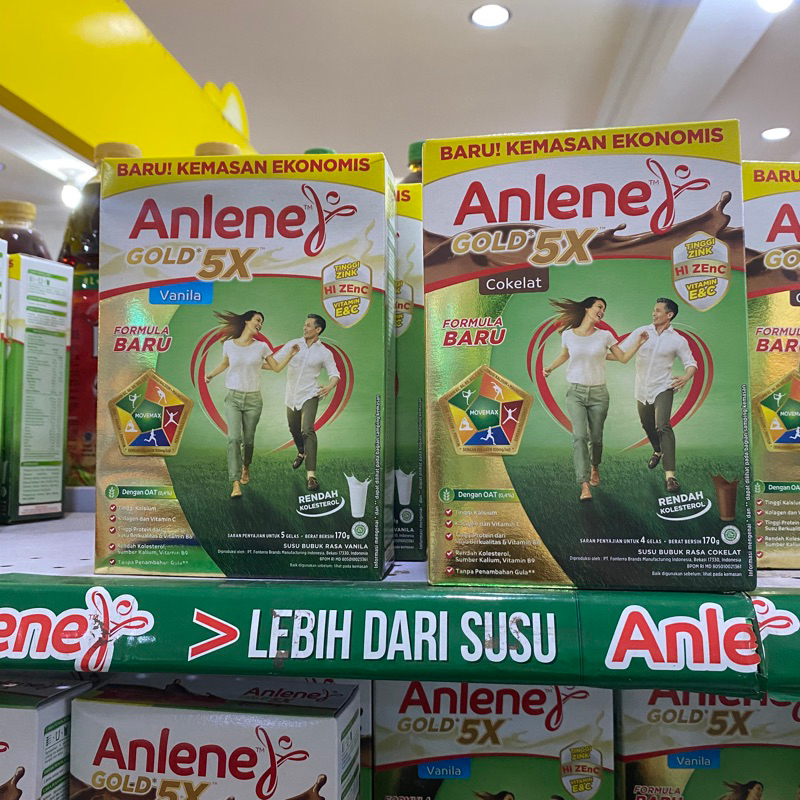 

ANLENE GOLD 170GR - COKLAT | VANILA