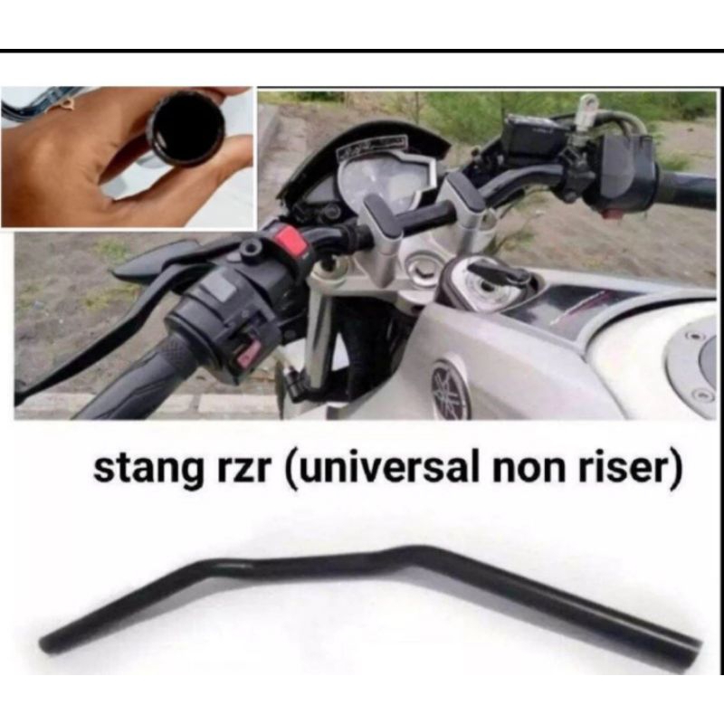 Stang Stir RZR Hitam Tebal Herex Original PNP All Motor Beat Streat-Sonic 150R-Vixion Old/New-Cb150R