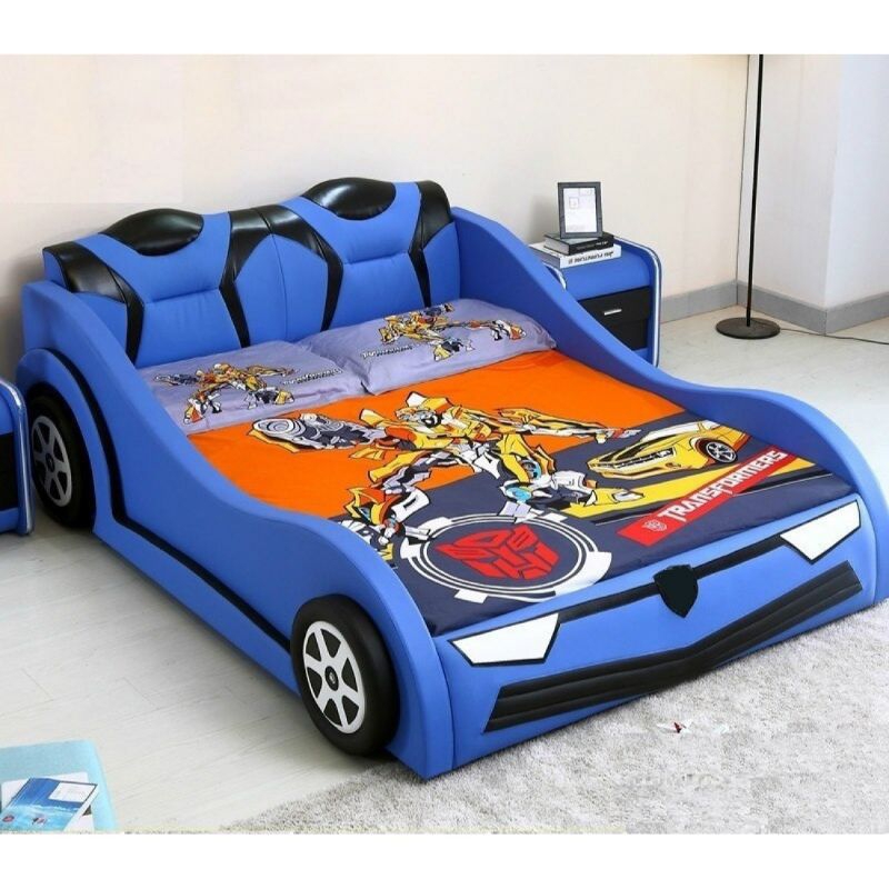 tempat tidur anak karakter mobil / ranjang anak