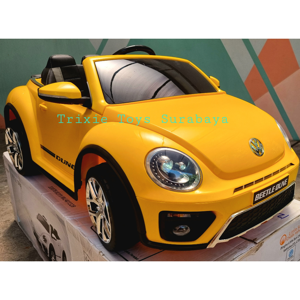 VW Volkswagen Beetle Dune NKYZ 055C Mainan Anak Mobil Aki
