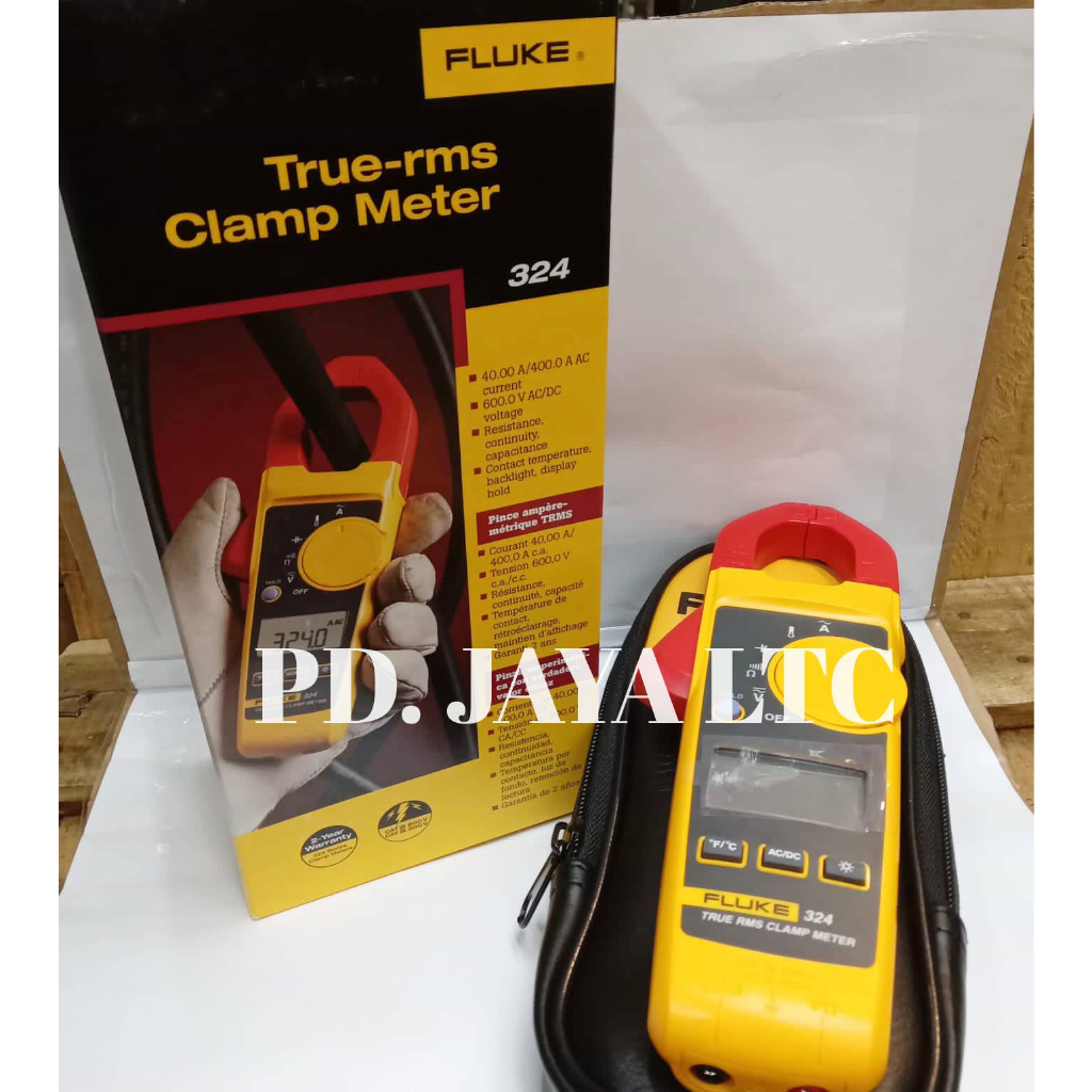 Fluke Digital Clamp Meter Tang Ampere 324