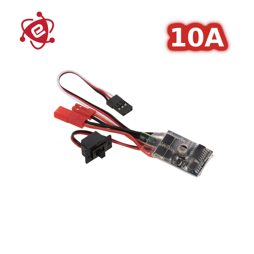 Mini ESC Brushed 30A 20A 10A with Brake Car Boat Tank Train