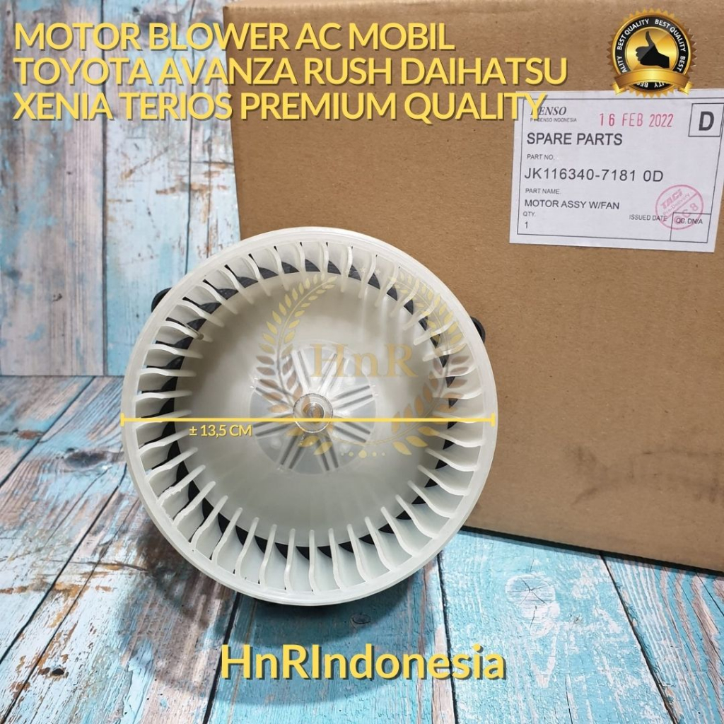 Motor Blower AC Mobil Toyota Avanza Rush Xenia Terios SET ASSY LENGKAP PREMIUM QUALITY